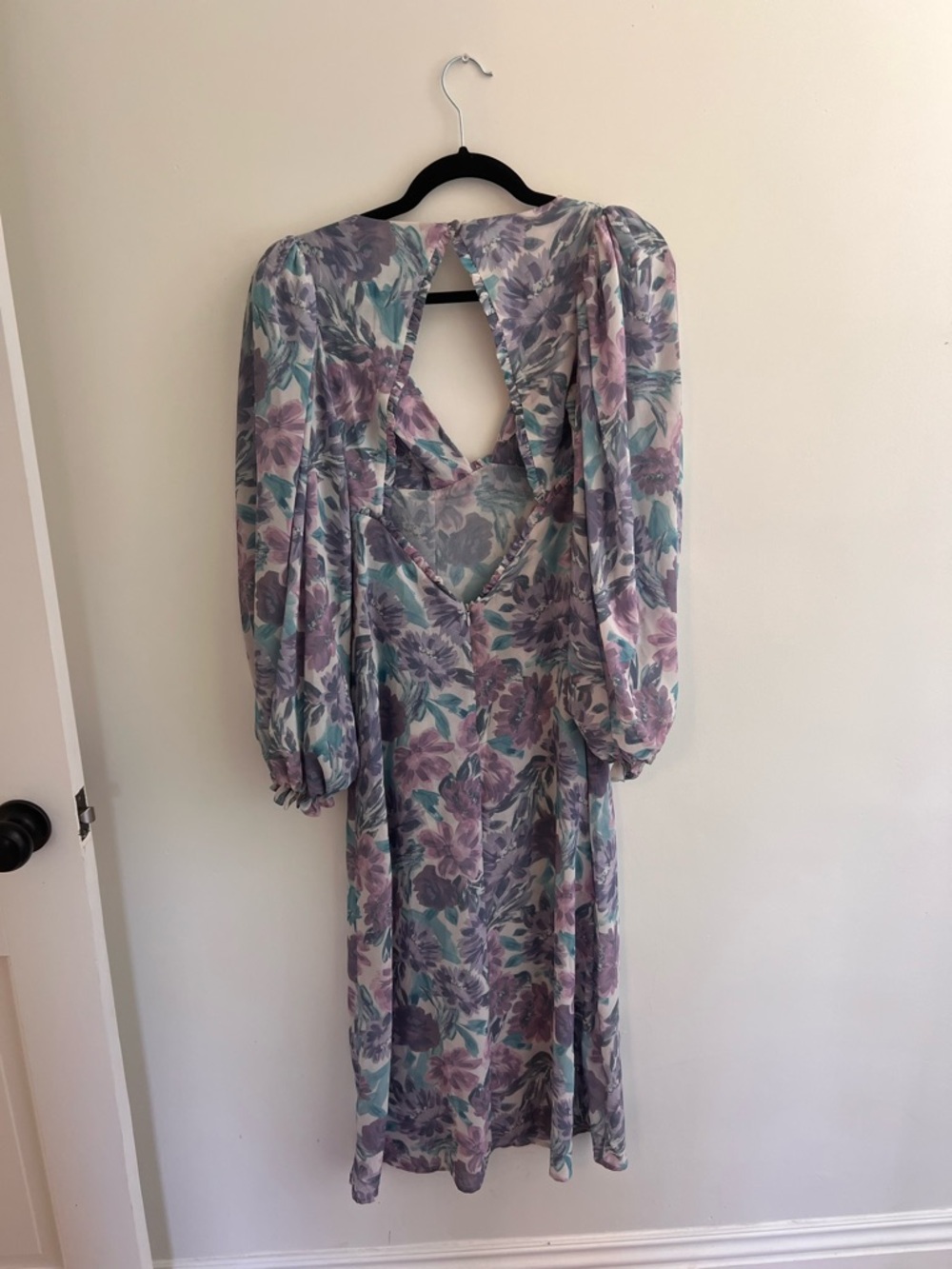 For Love & Lemons Shelly Floral Midi Dress - Picture 4 of 5